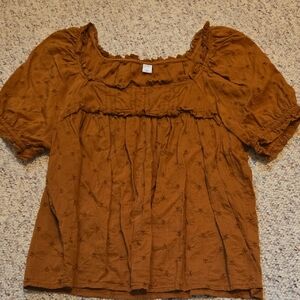 Old Navy Women's Rust Blouse